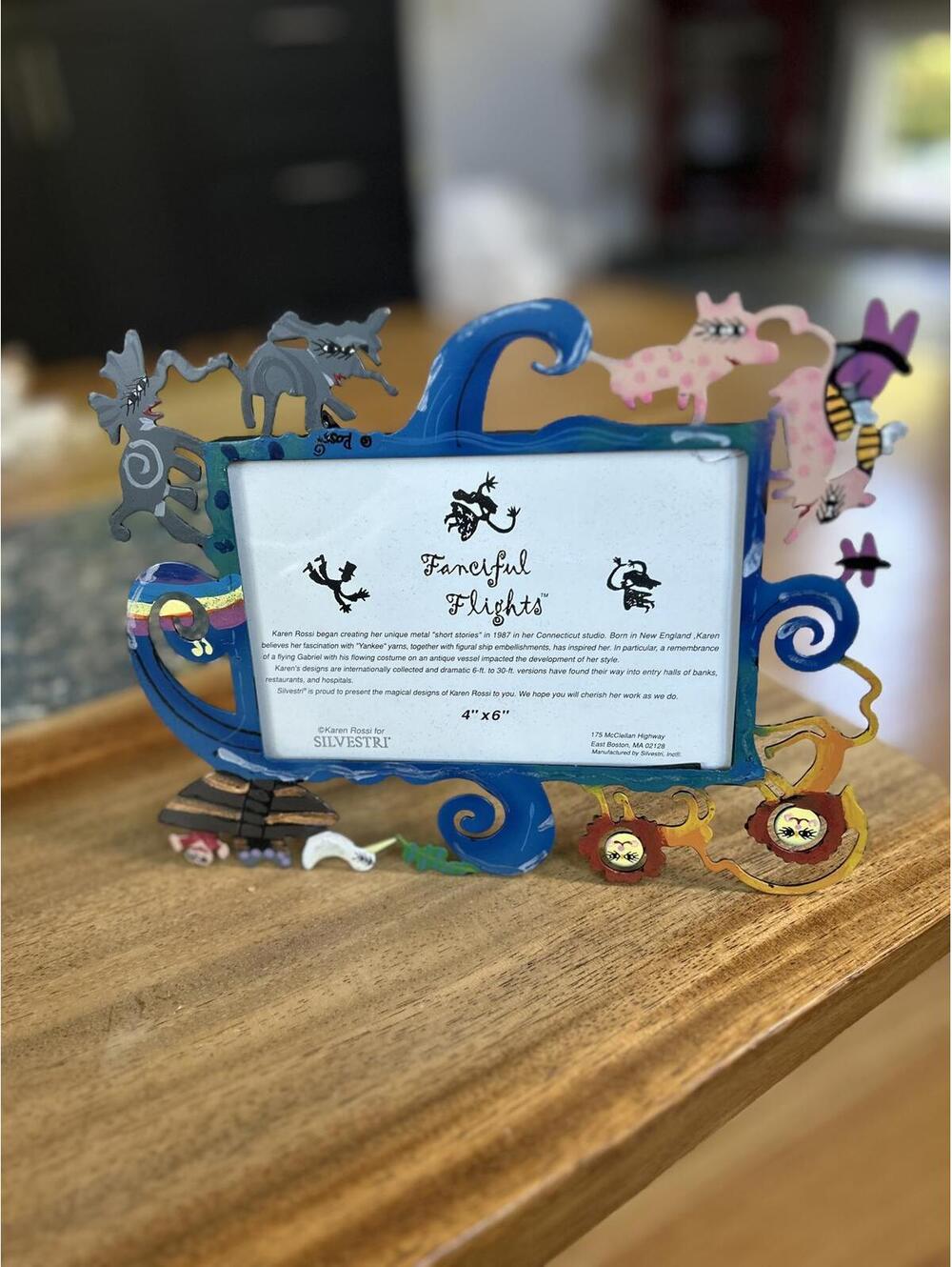 Fanciful Flights Decorative Picture Frame by Karen Rossi